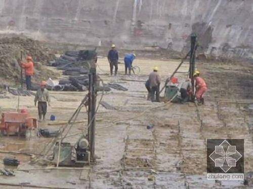 海西我公司承建北京房山区水池地基注浆加固工程